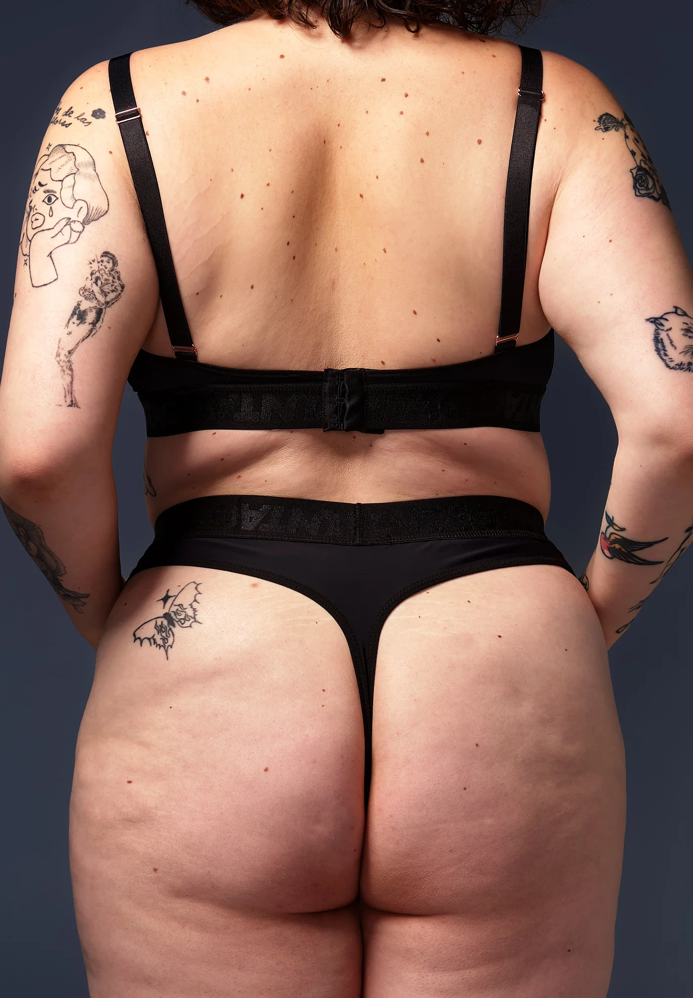 High Waisted Tucking Thong black + Humphider© Thong - BUNDLE - Image 7
