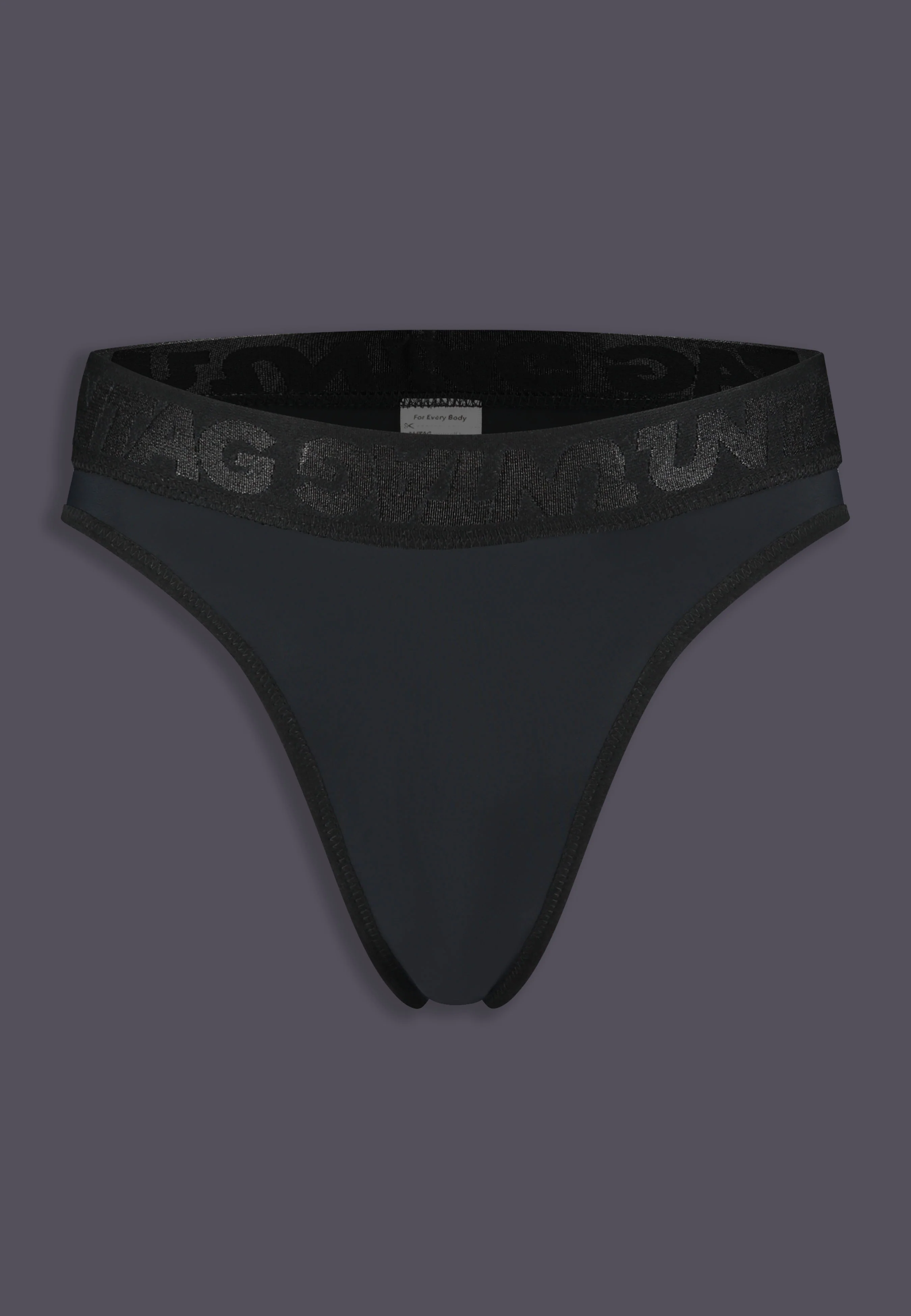 High Waisted Tucking Thong black + Humphider© Thong - BUNDLE - Image 9
