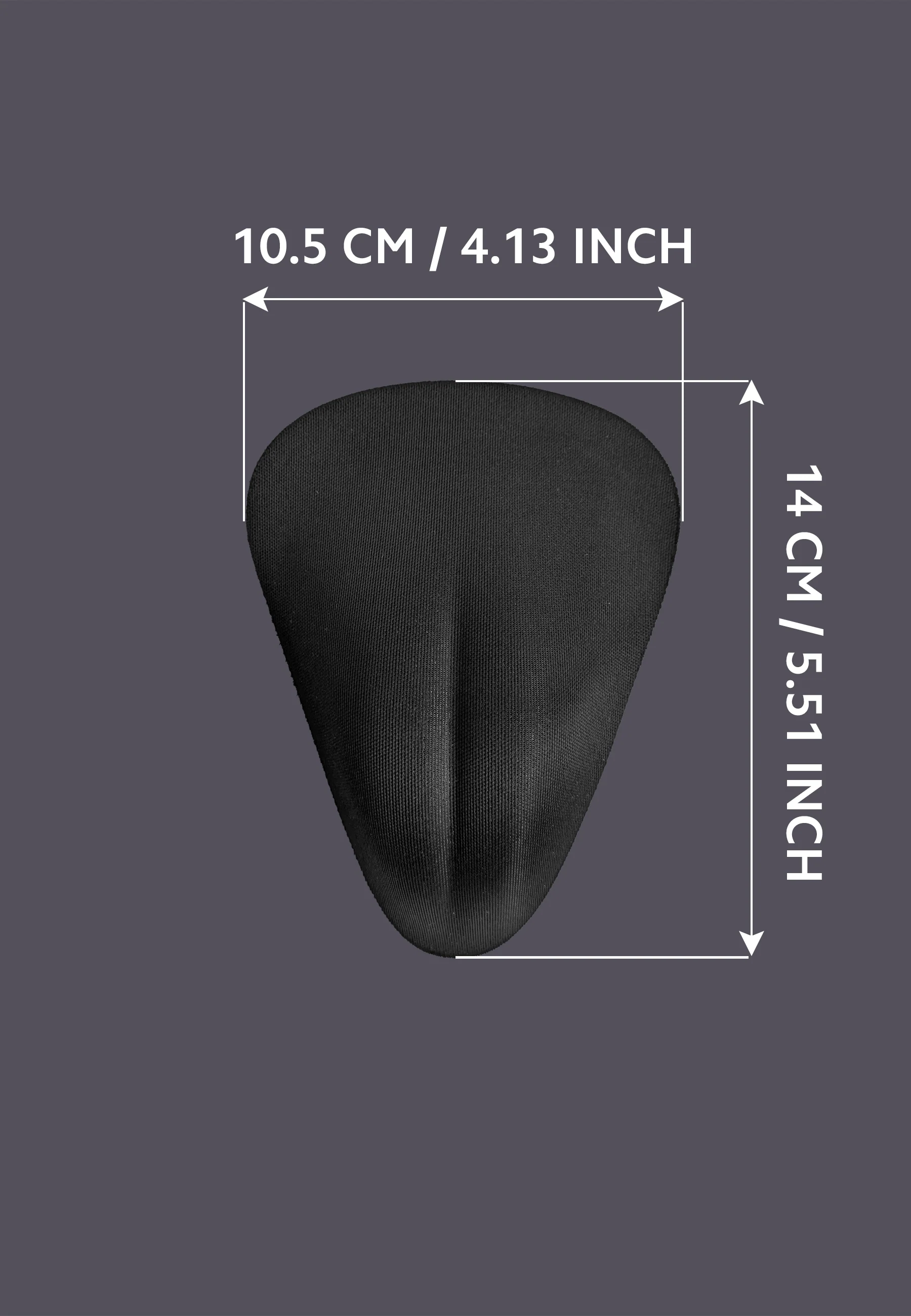 Foam Vulva Padding Small black - Image 3